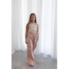 Alice παντελόνι cargo S24-A16011 ροζ