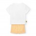 BOBOLI σετ μπλούζα με σορτς 128179-1100 λευκο