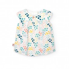 BOBOLI φόρεμα 138024-9341 πολύχρωμο