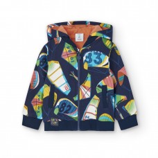 BOBOLI ζακέτα 308146-9411 μπλε