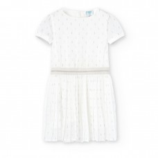 BOBOLI φόρεμα 728018-1111 λευκό