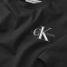 CALVIN KLEIN μπλούζα Chest Monogram Long Sleeve IB0IB01457-BEH μαύρη	