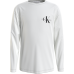 CALVIN KLEIN μπλούζα IB0IB01457-YAF λευκή