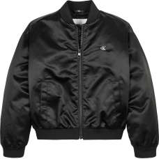 CALVIN KLEIN μπουφάν bomber IB0IB01980-BEH μαύρο