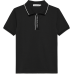 CALVIN KLEIN μπλούζα polo IB0IB02071-BEH μαύρη