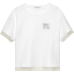 CALVIN KLEIN μπλούζα IG0IG02425-YAF λευκή