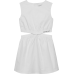 CALVIN KLEIN φόρεμα IG0IG02470-YAF λευκό