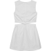 CALVIN KLEIN φόρεμα IG0IG02470-YAF λευκό	
