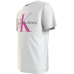 CALVIN KLEIN μπλούζα Monogram IU0IU00460-0K4 λευκή	