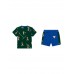 GUESS σετ μπλούζα-σορτς I4RG06K8HM3-P0X5 πράσινο