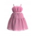 GUESS φόρεμα με τούλι J4RK22KC3F0-G65F ροζ