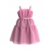 GUESS φόρεμα με τούλι J4RK22KC3F0-G65F ροζ