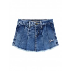 GUESS Denim Skort φούστα  K4RD04D4CA0-LRDF μπλε