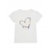 GUESS μπλούζα K4RI06K6YW4-G011 λευκή