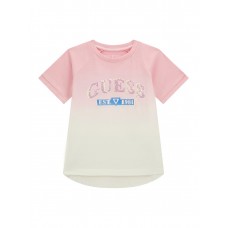 GUESS μπλούζα K4RI14K8HM4-F69M ροζ