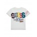GUESS μπλούζα N4RI14K6XN4-G011 λευκή