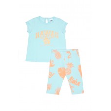 SPRINT σετ μπλούζα με κολάν 241-2042-311 γαλάζιο