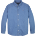 TOMMY HILFIGER πουκάμισο τζιν KB0KB08730-1A4 μπλε