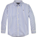 TOMMY HILFIGER πουκάμισο KB0KB08900-C30 ριγέ γαλάζιο