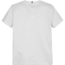 TOMMY HILFIGER μπλούζα KG0KG07715-YBR λευκή