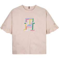 TOMMY HILFIGER μπλούζα KG0KG07850-TJQ ροζ