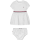 TOMMY HILFIGER φόρεμα βρεφικό κορίτσι KN0KN01801-YBR λευκό
