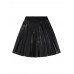 GUESS δερμάτινη φούστα  J2YD01WE8D0-JBLK μαύρη