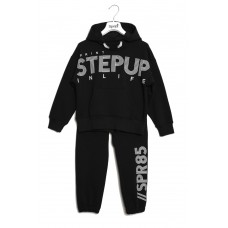 Sprint σετ φόρμας 221-4062-200 μαύρο