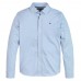 TOMMY HILFIGER πουκάμισο Jersey mini KB0KB07511-C1S σιελ	