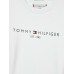 TOMMY HILFIGER μπλούζα KS0KS00202-YBR λευκή