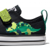 CONVERSE Chuck Taylor All Star Dinos παιδικα sneakers A15900C μαύρο
