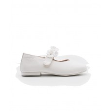 MAYORAL μπαλαρίνα με λουλούδια παιδική 26-45724-083 λευκή	