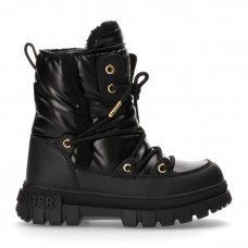 TOMMY HILFIGER μπότες γούνινες  παιδικές T3A5-33610-1695999 μαύρες