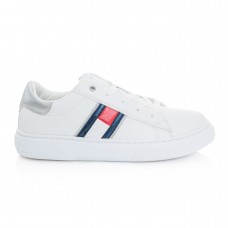 TOMMY HILFIGER sneakers T3A9-32703-1355X025 λευκό