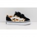 VANS Old Skool V Leopard Glitter παιδικό VN0009RCYS81 μαύρο