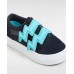 VANS Old Skool V Bolt Strap Glow Summer Nights παιδικό VN000D1BNVY1 μπλε