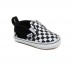 VANS IN Slip-On V Crib παιδικό VN0A2XSLFB71 μαύρο