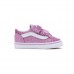 VANS TD Old Skool V Glitter παιδικό VN0A38JNLLC1 ροζ